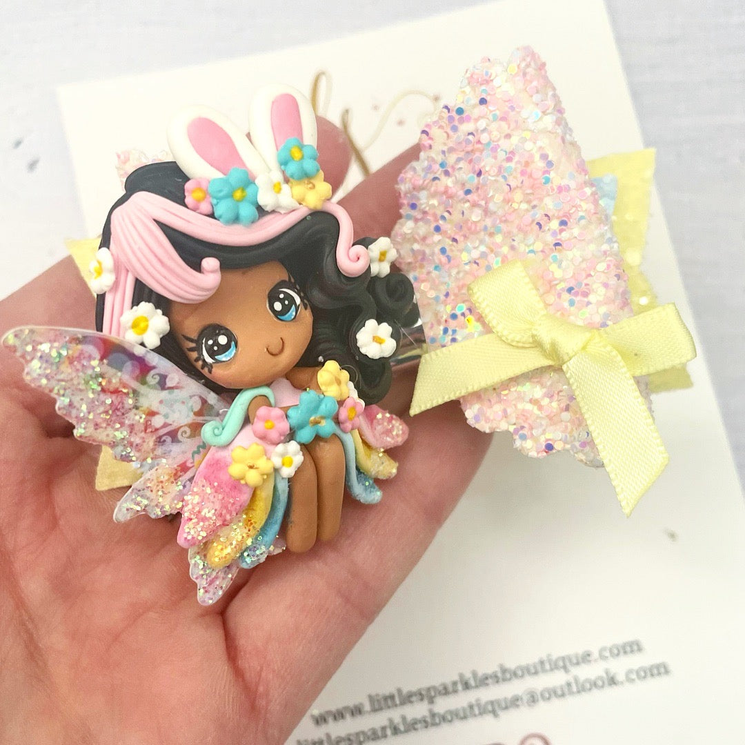 Limited Edition Dark hair Easter Girl