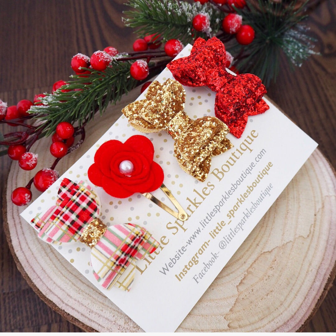 Cream Tartan Set