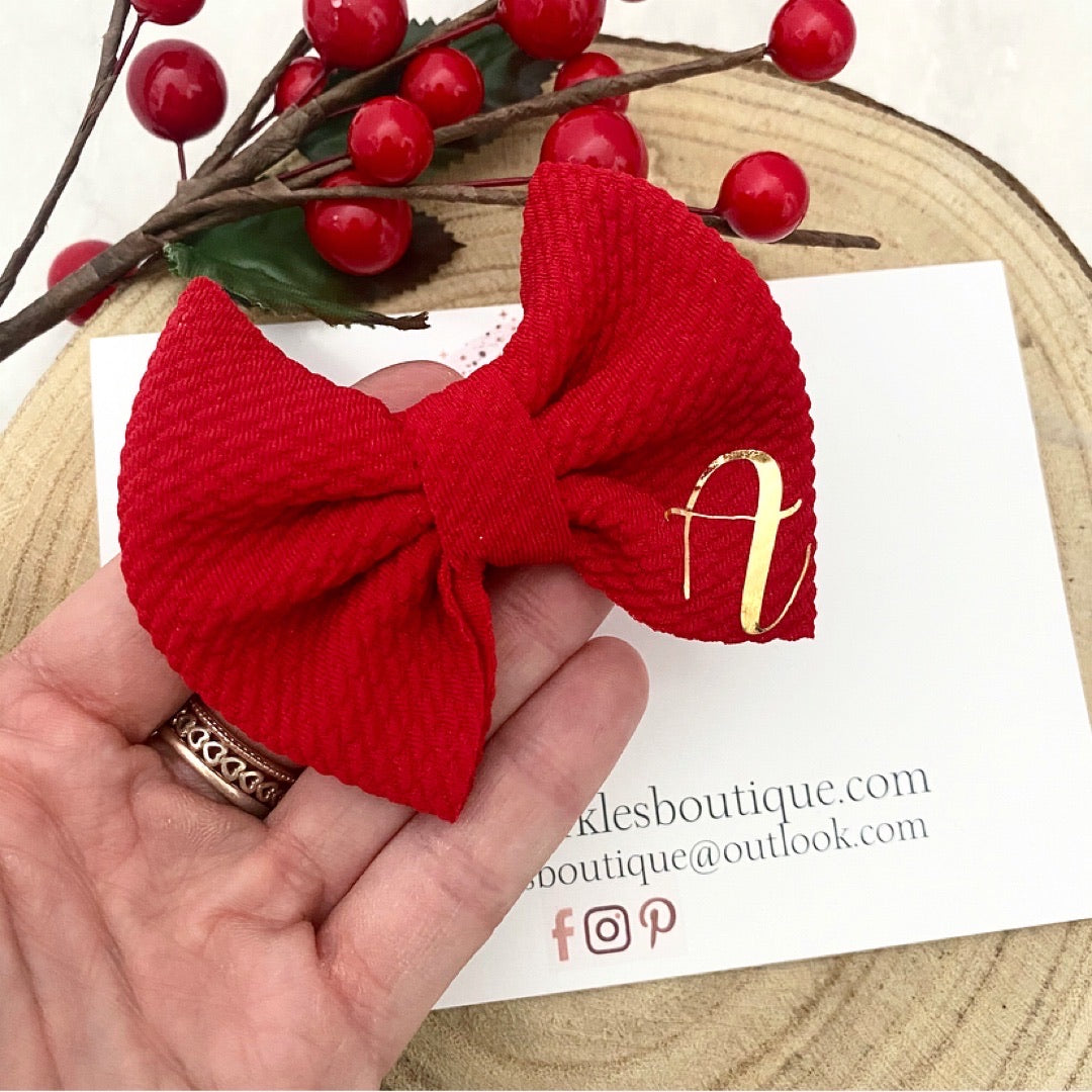 Personalised Christmas Bow