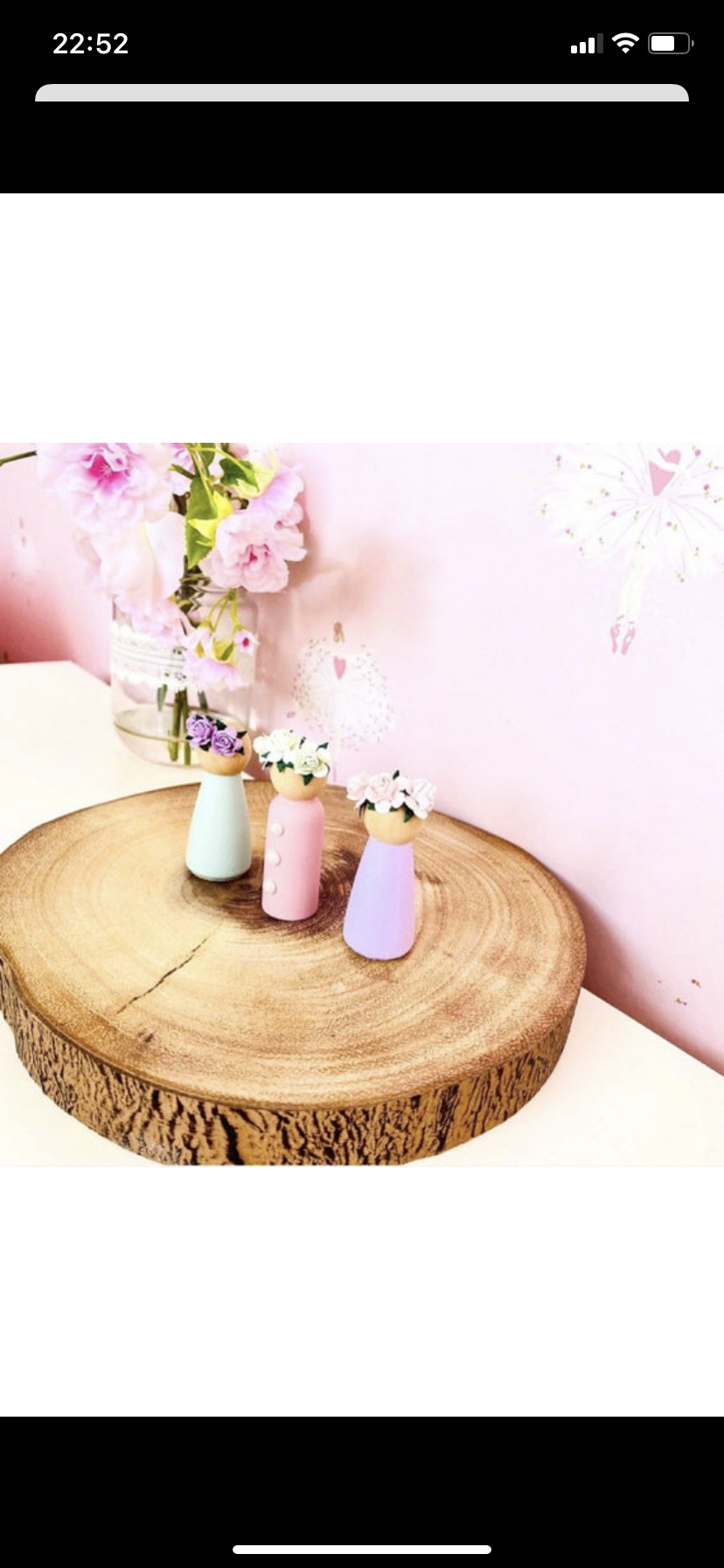 Floral Peg Dolls