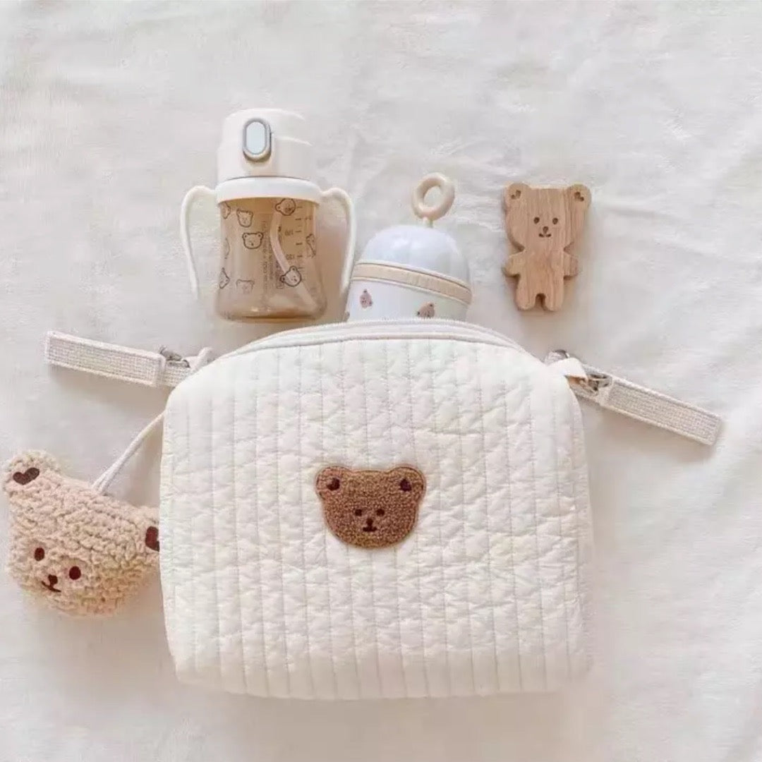 Teddy Quilted Stroller Bag