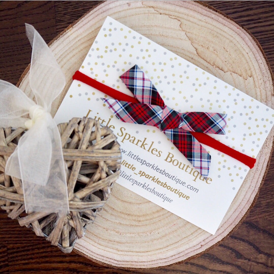 Tartan bow