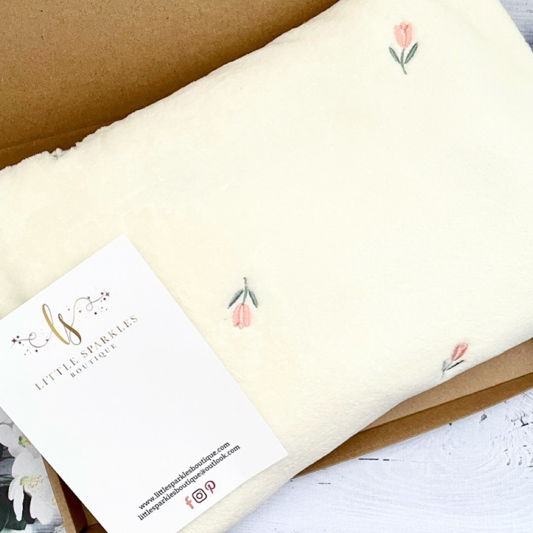 Rose Fleece Blanket