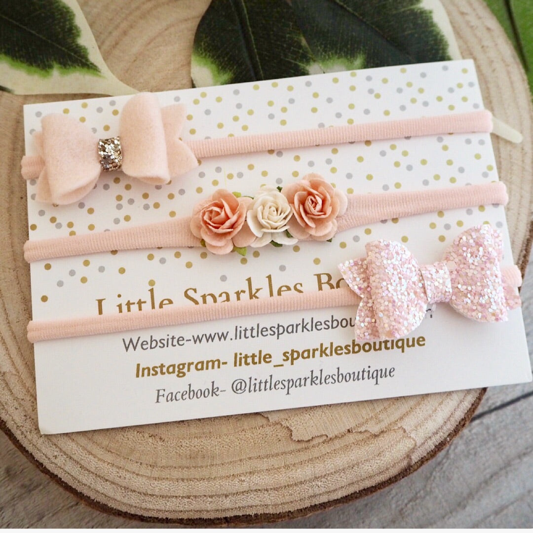Peach floral
