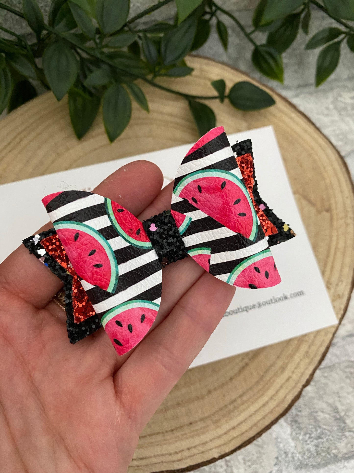 Watermelon Hair Bow