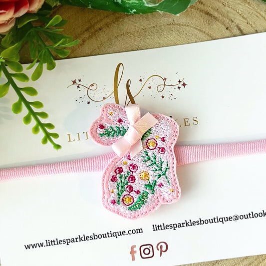 Floral bunny