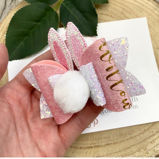 Personalised Bunny Pom Pom