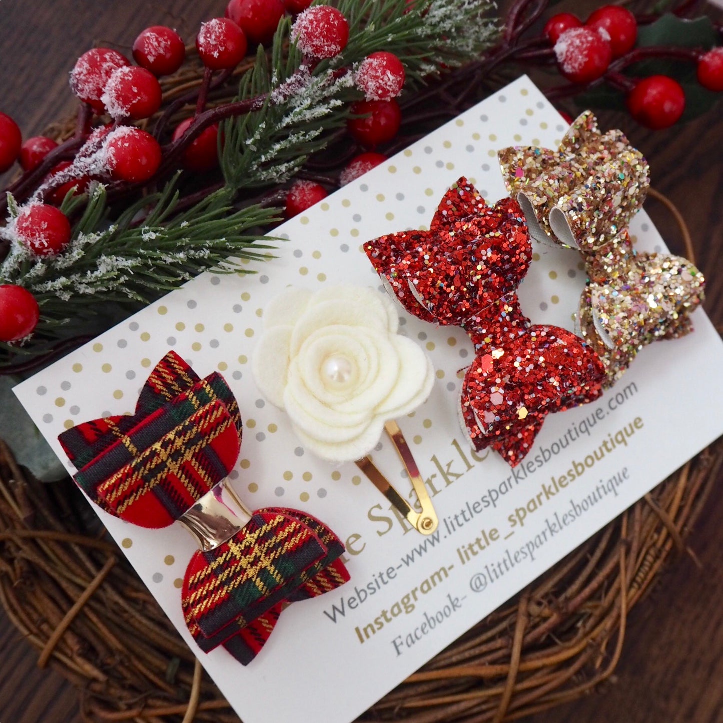 Gold Knot Tartan Set