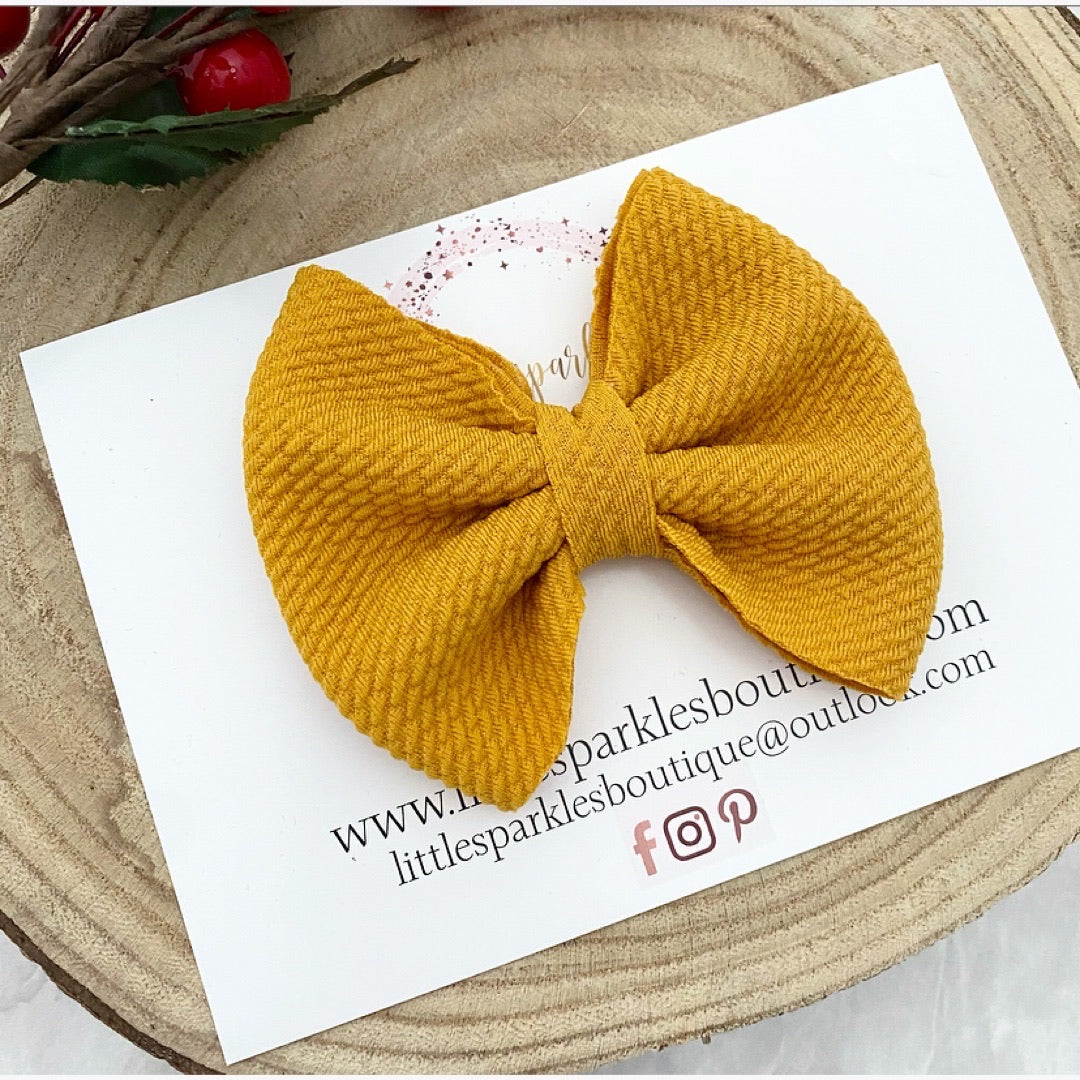 Mustard Bow