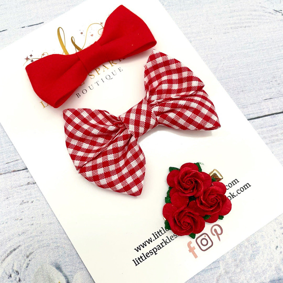 Red School Set