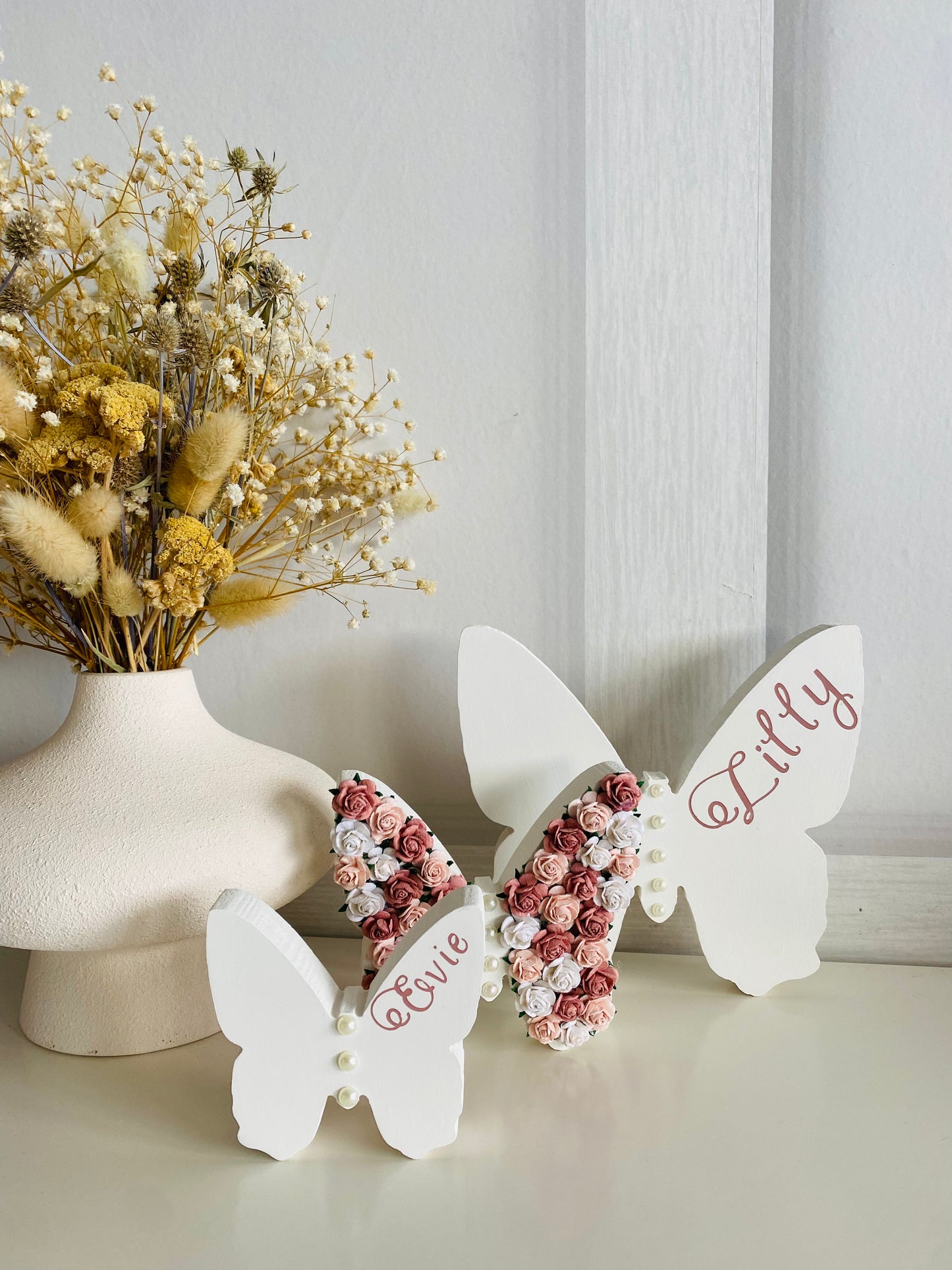 Wooden Butterfly Set of 3