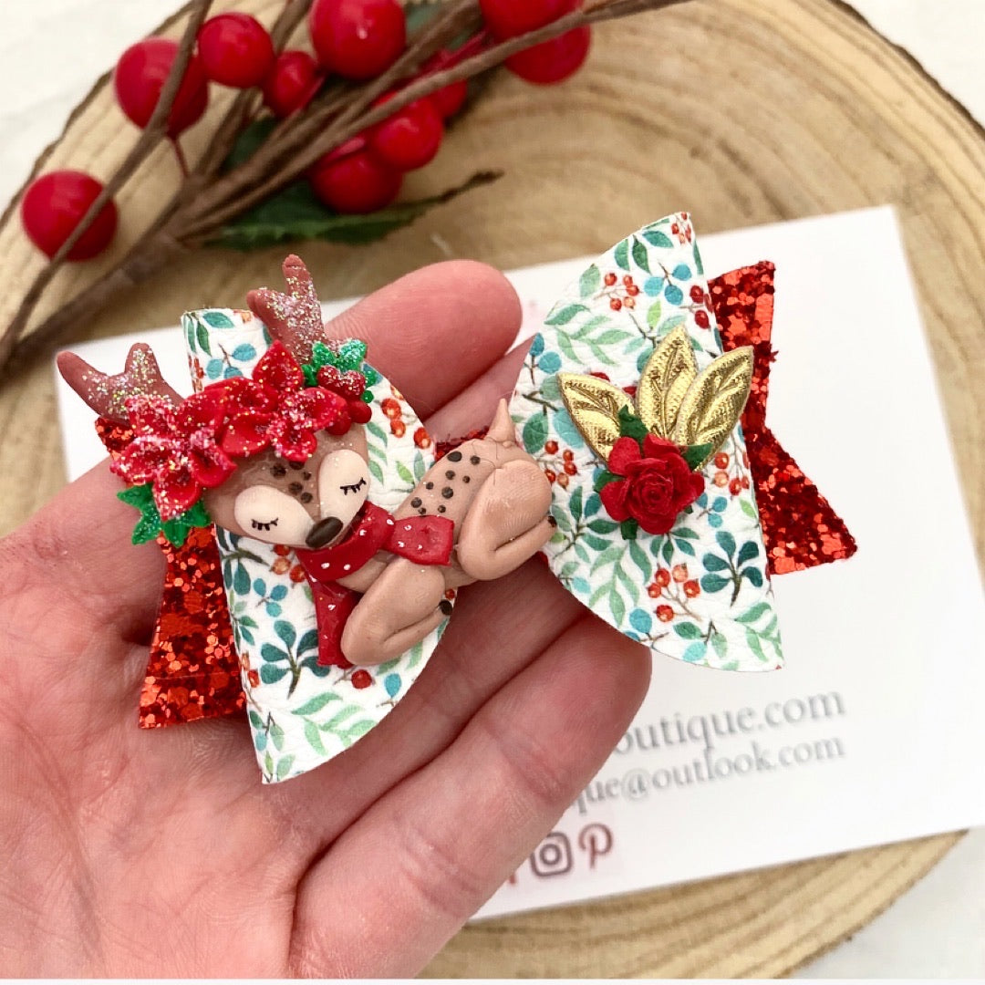 Limited Edition Reindeer Holly