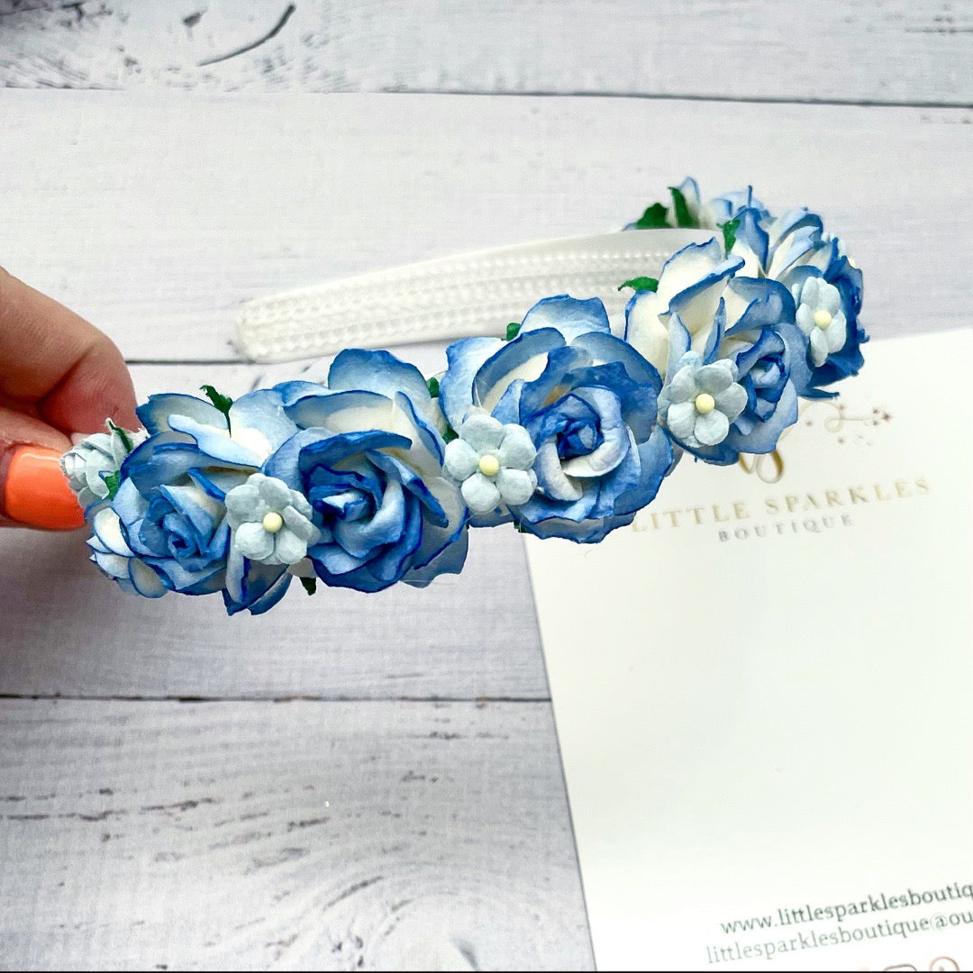 Blue Mix Aliceband
