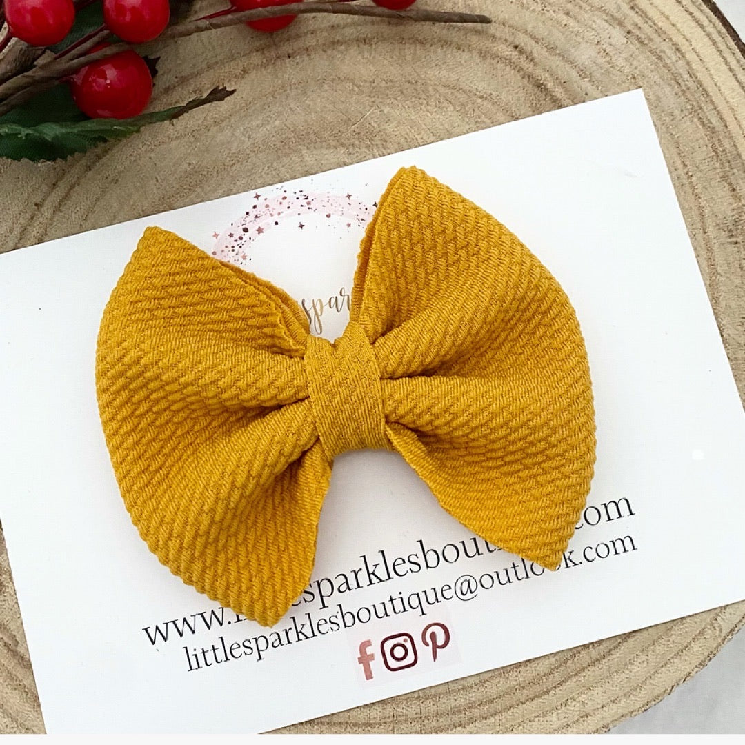 Mustard Bow