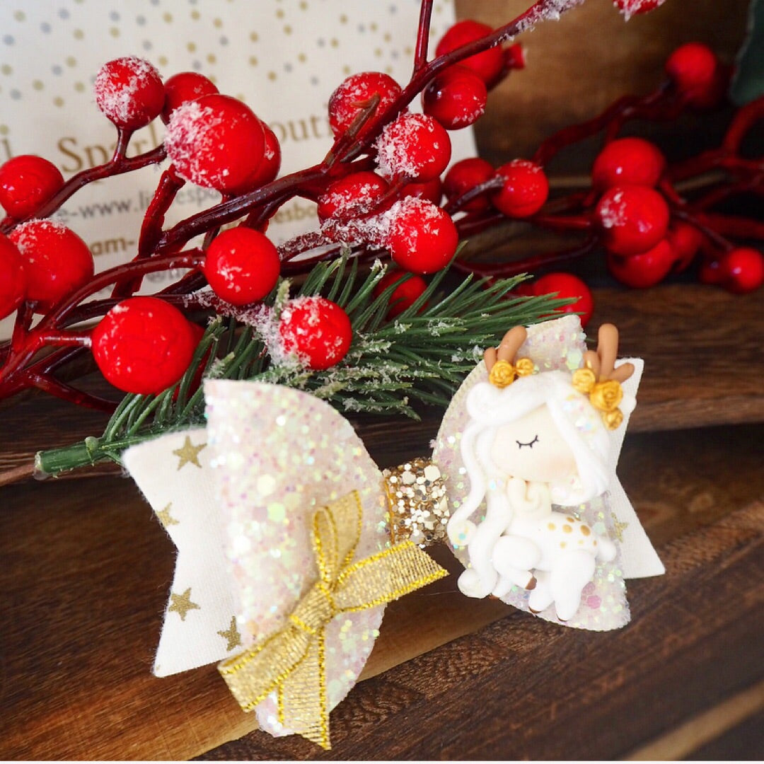 Limited Edition Luxury White Reindeer