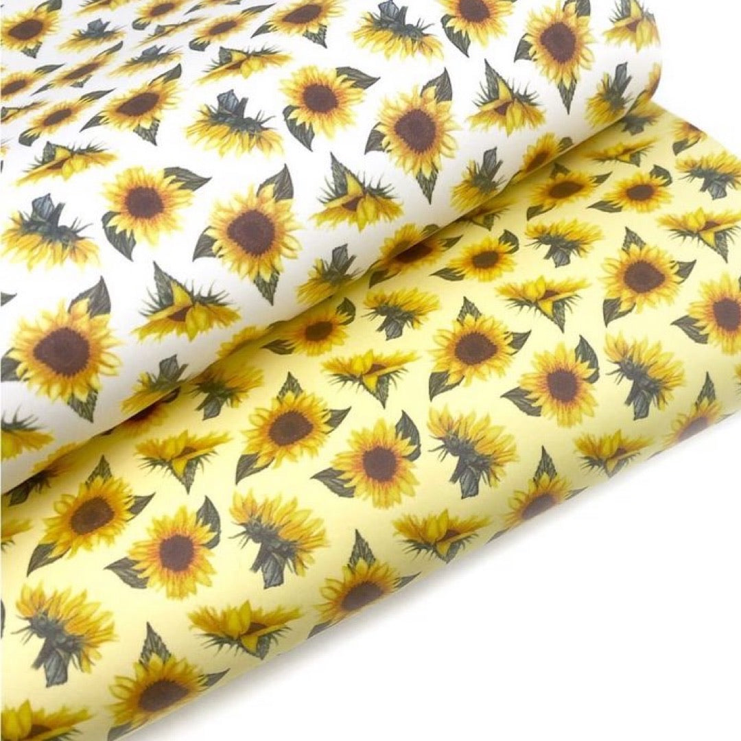 Colour Changing Sunflower Bow
