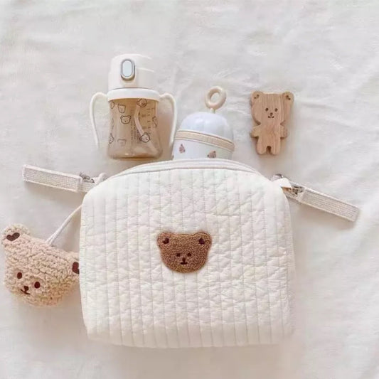 Teddy Quilted Stroller Bag