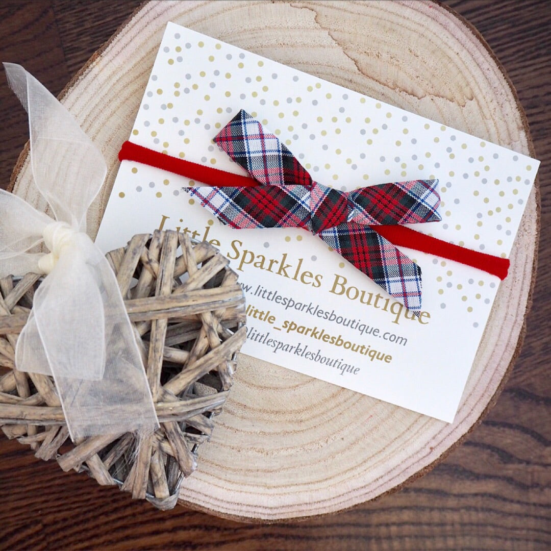 Tartan bow
