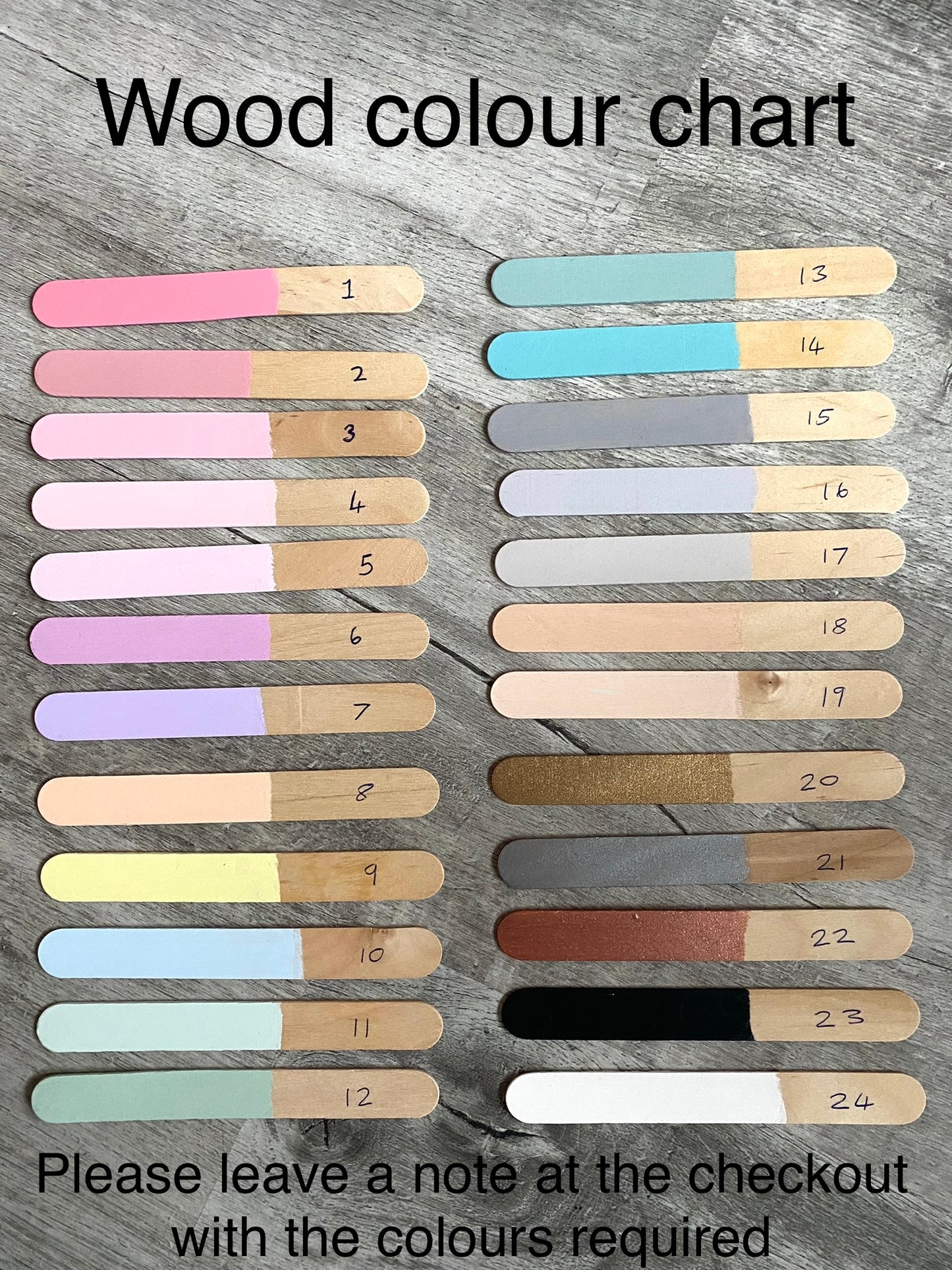 Rainbow Personalised Wooden Blocks