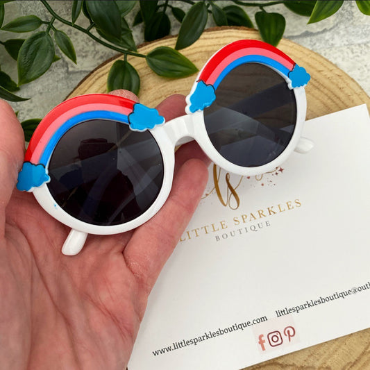 White Rainbow Sunglasses