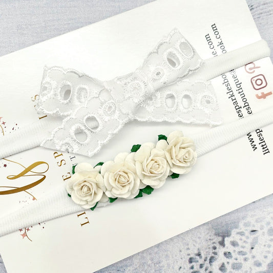 White Lace Floral