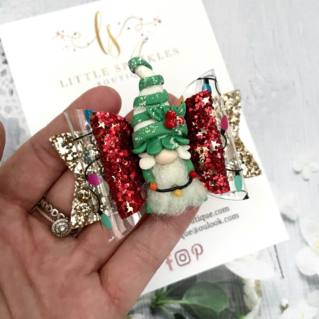 Green Christmas Gonk