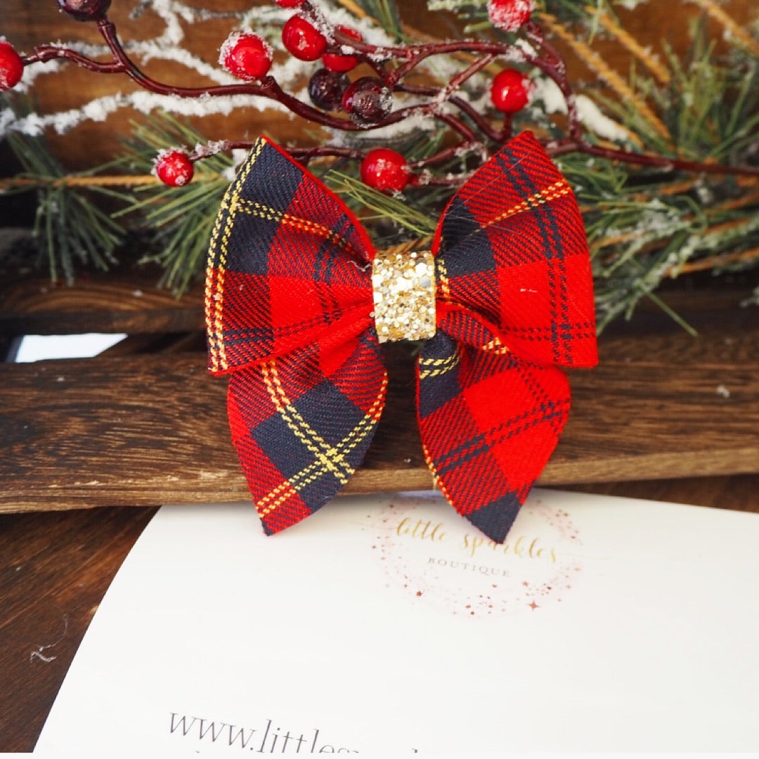 Tartan Sailor Bow