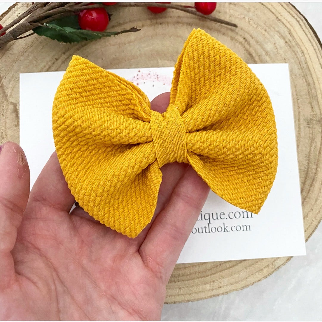 Mustard Bow
