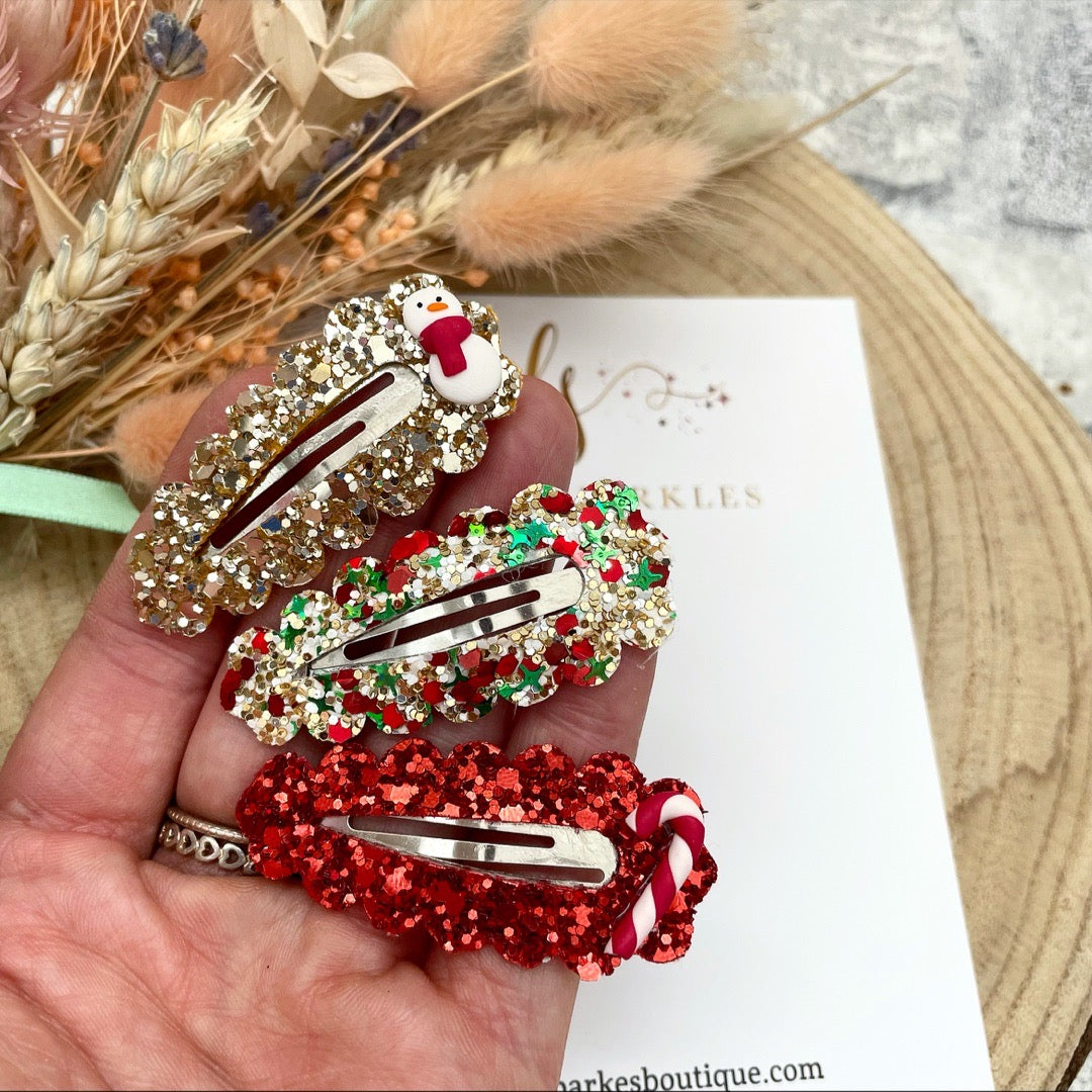 Snowman’s And Candy Cane Set