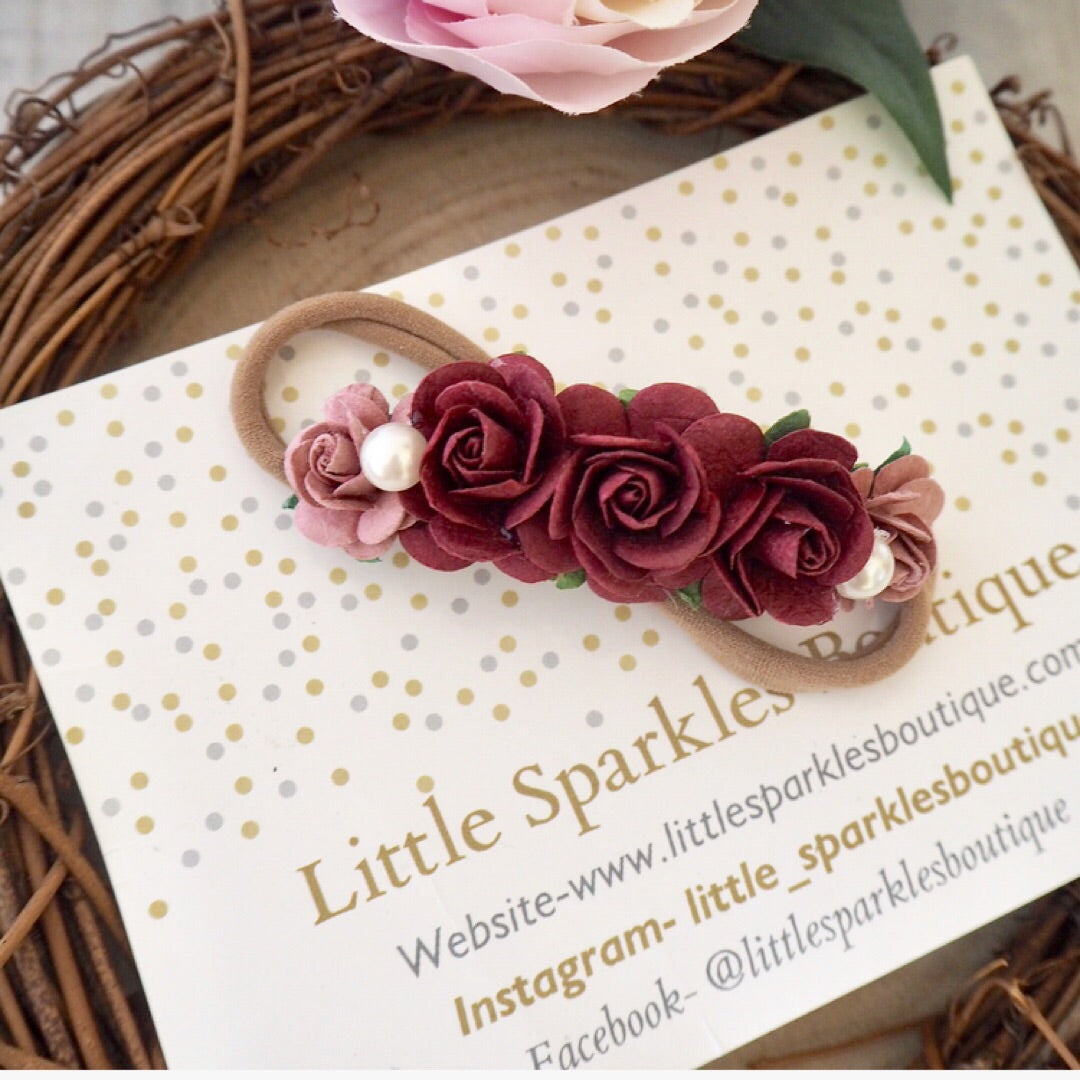 Plum Flower Headband