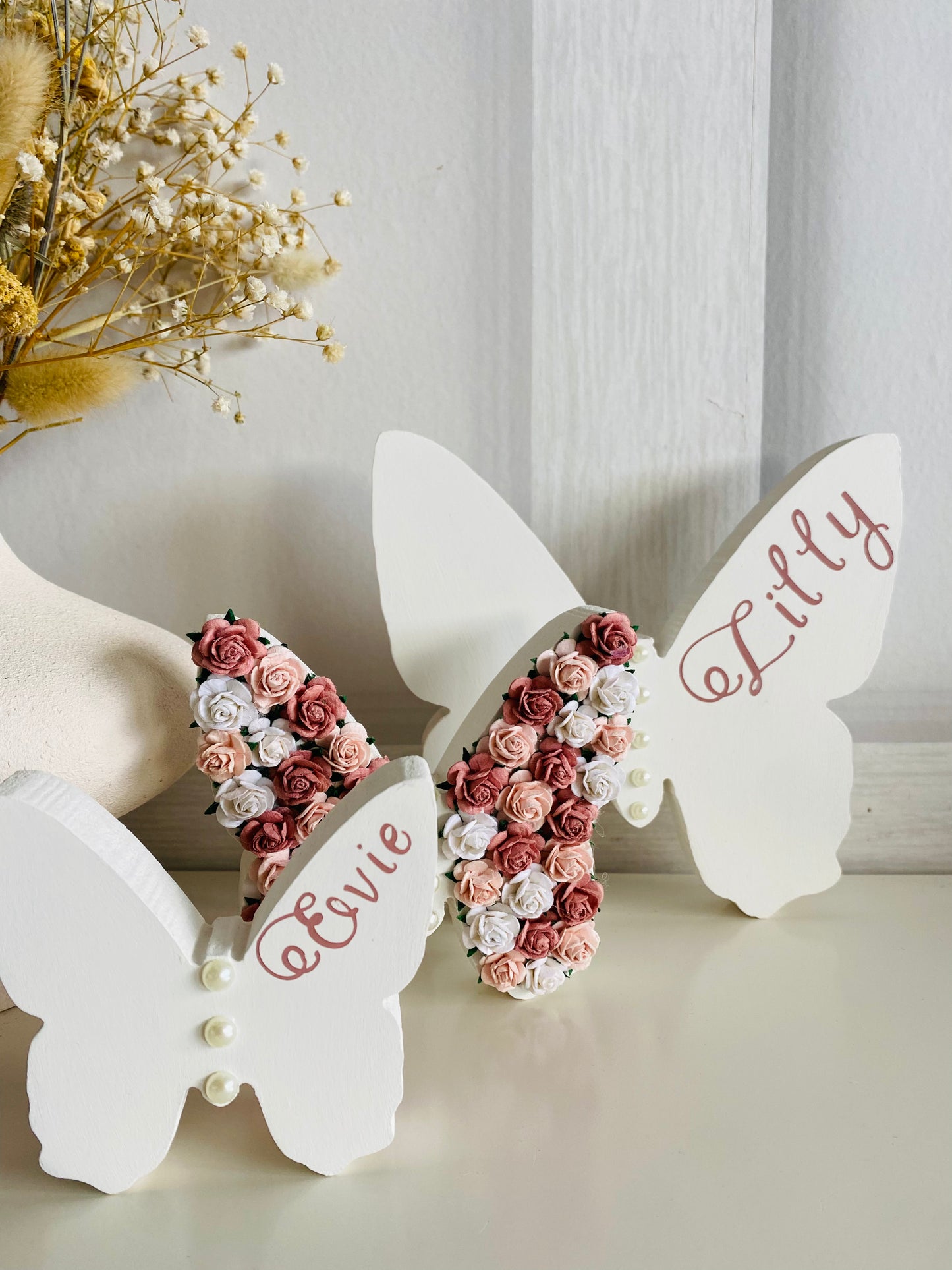 Wooden Butterfly Set of 3