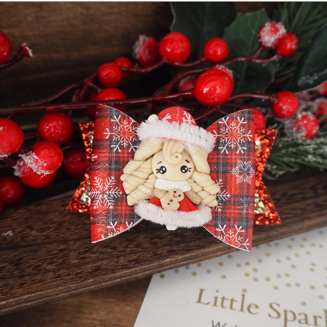 Limited Edition Blonde Christmas Girl