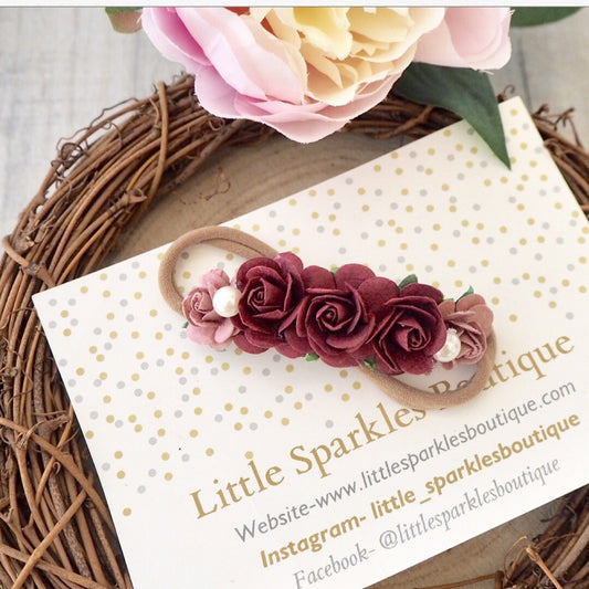 Plum Flower Headband